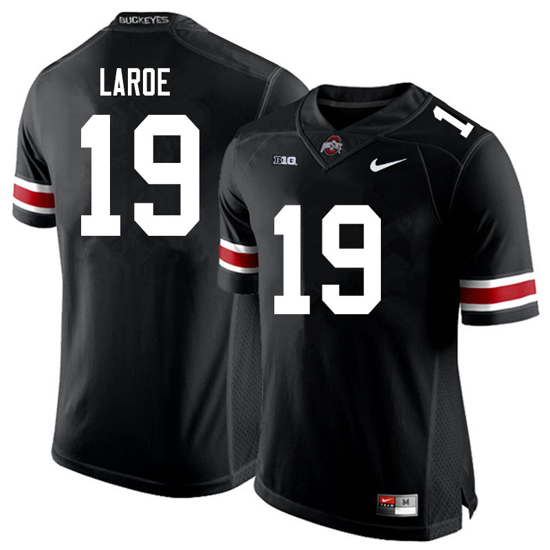 Ohio State Buckeyes #19 Jagger LaRoe College Football Jerseys Sale-Black